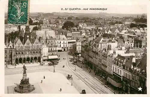 Saint Quentin_Aisne Vue panoramique Saint Quentin Aisne