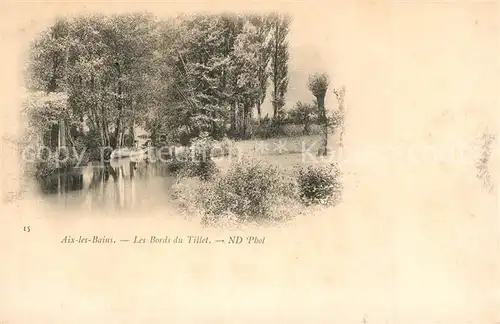 Aix les Bains Les Bords du Tillet Aix les Bains