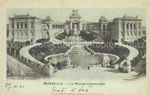 Marseille_Bouches du Rhone Palais Longchamp Marseille
