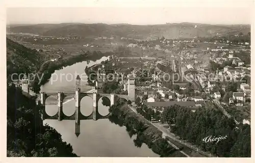 Cahors_en_Quercy Fliegeraufnahme Pont Valentr? Croix Magne Cahors_en_Quercy