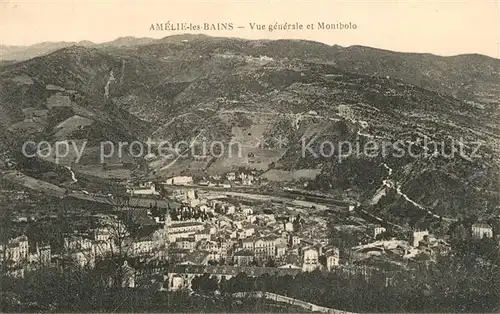 Amelie les Bains Palalda Fliegeraufnahme Amelie les Bains Palalda