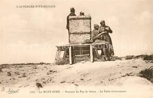 Le_Mont Dore_Puy_de_Dome Table d`orientation Le_Mont Dore_Puy_de_Dome