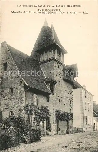 Marcigny Moulin du Prieure Benedictin Marcigny