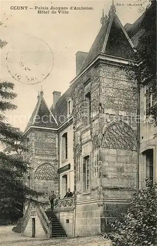 Cluny Palais Jacques d`Amboise Hotel de Ville Cluny