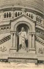 Paris Montmartre Basilique du Sacre Coeur Statue du Christ Paris