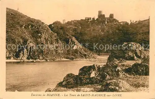 Roanne_Loire Les Tours de Saint Maurice sur Loire Roanne Loire