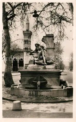 Setif Fontaine Monumentale et la Mosquee Setif