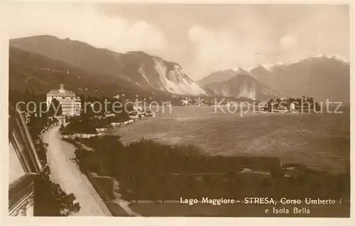 Stresa_Lago_Maggiore Corso Umberto I Isola Bella Stresa_Lago_Maggiore