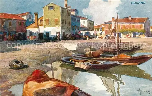 Burano K?nstlerkarte Burano