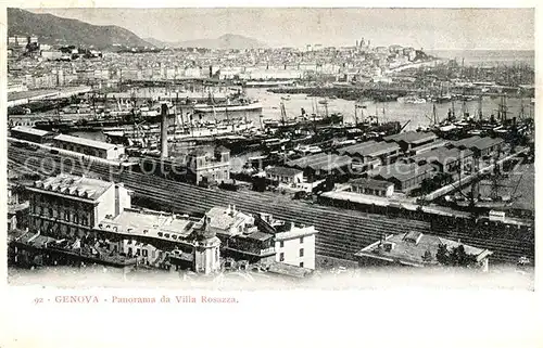 Genova_Genua_Liguria Panorama da Villa Rosazza Genova_Genua_Liguria
