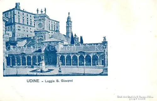 Udine Loggia S. Giovanni Udine