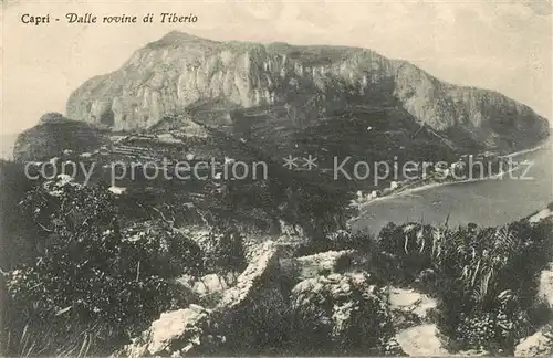 Capri Dalle Rovine di Tiberio Capri