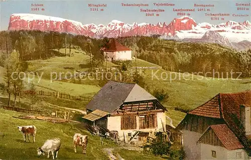 Oberbozen_Ritten Wolfsgrube Rosengarten  Oberbozen Ritten