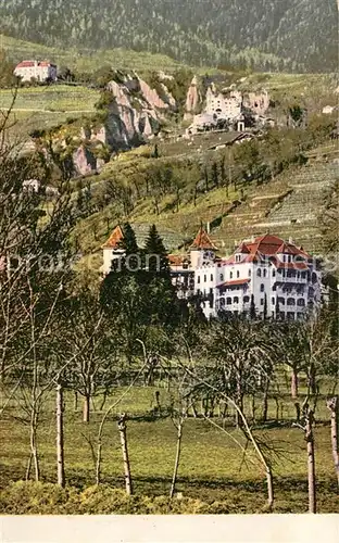 Meran_Merano Sanatorium Martinsbrunn Schloss Tirol Brunnenburg Meran Merano