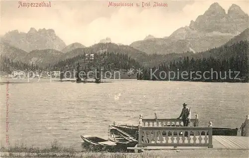 Misurinasee Drei Zinnen Ampezzotal  Misurinasee