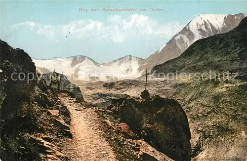 Ortler Weg zur Schaubachh?tte Ortler