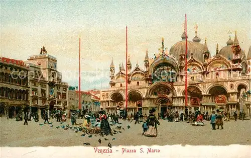 Venezia_Venedig Piazza S. Marco Venezia Venedig