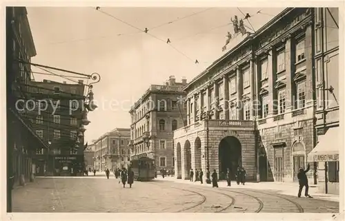 Trieste Piazza Tommaseo Teatro Verdi Trieste