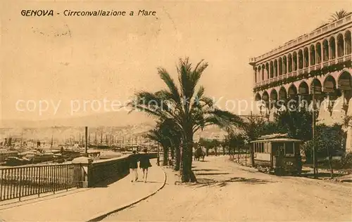 Genova_Genua_Liguria Circonvallazione a Mare Strassenbahn Genova_Genua_Liguria