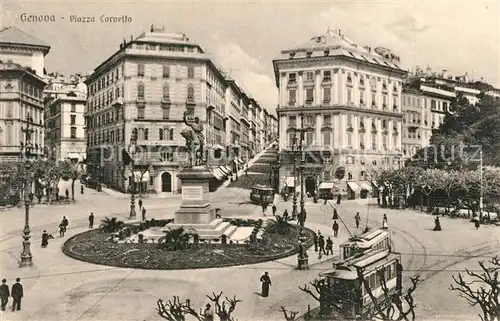 Genova_Genua_Liguria Piazza Corvetto  Genova_Genua_Liguria