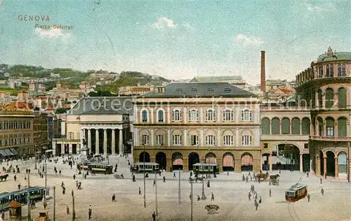 Genova_Genua_Liguria Piazza Deferrari Genova_Genua_Liguria