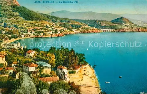 Theoule sur Mer Panorama Corniche d Or Cote d Azur Theoule sur Mer