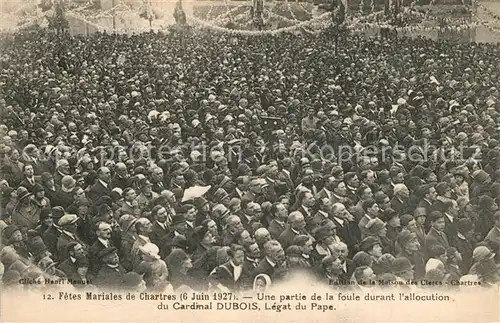 Chartres_Eure_et_Loir Fetes Mariales de Chartres 6 Juin 1927 Chartres_Eure_et_Loir