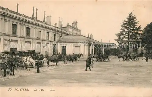 Poitiers_Vienne La Gare Bahnhof Poitiers Vienne