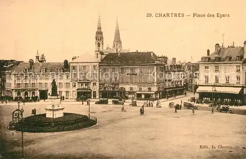 Chartres_Eure_et_Loir Place des Eparts Monument Chartres_Eure_et_Loir