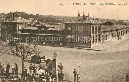 Trouville sur Mer Reine des Plages La Gare Bahnhof Trouville sur Mer