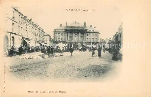 Valenciennes Hotel de Ville Place de Conde Rathaus Valenciennes