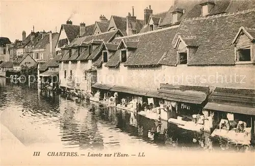 Chartres_Eure_et_Loir Lavoir sur l Eure Chartres_Eure_et_Loir