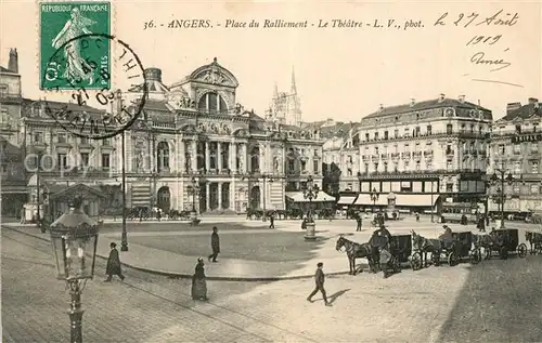 Angers Place du Ralliement Theatre Angers