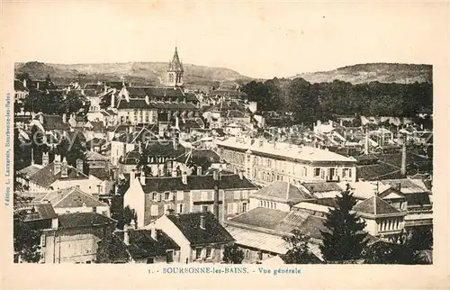 Bourbonne les Bains_Haute_Marne Vue generale Bourbonne les Bains_Haute