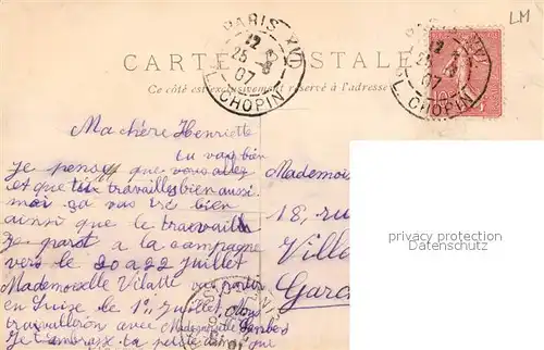 Paris Perspective du Quai d`Orsay Paris