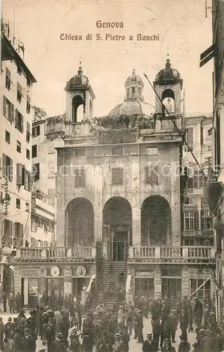 Genova_Genua_Liguria Chiesa S. Pietro a Banchi  Genova_Genua_Liguria