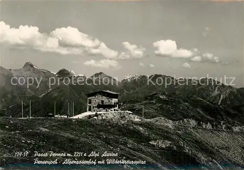 Passo_Pennes Alpi Aurine Alpenrosenhof Wilderkreuzspitze 