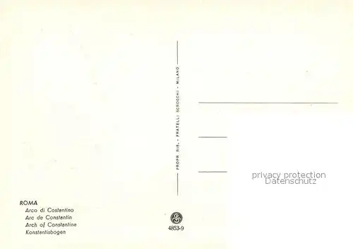 Roma_Rom Arco di Constantino Aldo Raimondi  Roma_Rom
