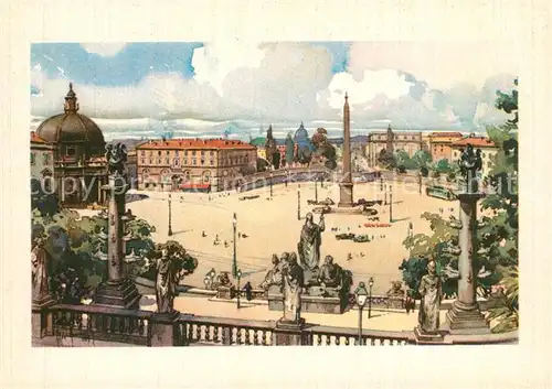 Roma_Rom Piazza del Popolo Aldo Raimondi  Roma_Rom