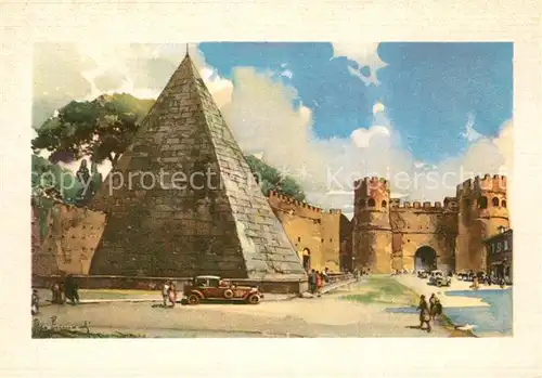 Roma_Rom Piramide di Caio Cestio Aldo Raimondi  Roma_Rom