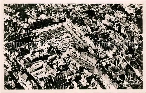 Beauvais Vue prise en avion Beauvais