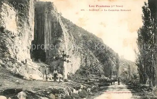 Saint Beat La Carriere romaine Pyrenees Saint Beat