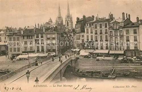 Bayonne_Pyrenees_Atlantiques Pont Marengo Bayonne_Pyrenees