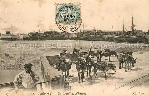 Le_Treport Un Conseil de Ministres Port Le_Treport