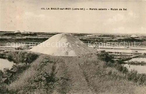 La_Baule_sur_Mer Marais salants Mulon de Sel La_Baule_sur_Mer