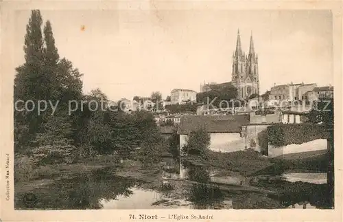 Niort Eglise Saint Andre Niort