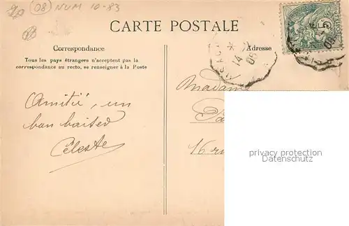 Bazeilles apres la Bataille Ruines du Chateau Bazeilles