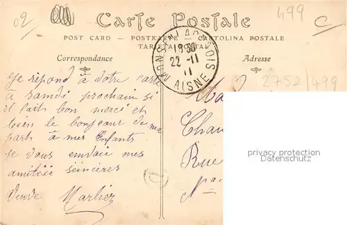 Coucy la Ville Vue generale Coucy la Ville