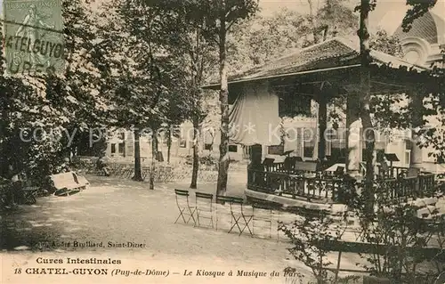 Chatel Guyon Kiosque a Musique du Parc Chatel Guyon