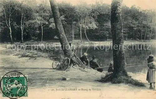 Clamart Etang de Trivaux au bois Clamart